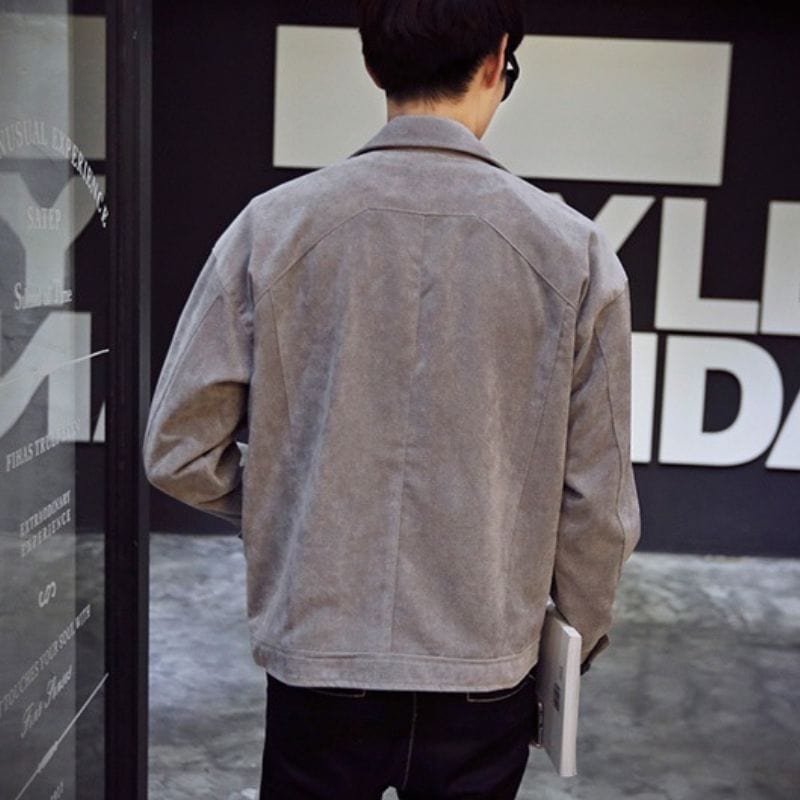 Herren Cord Hemdjacke – Perfekt für einen ordentlichen britischen Look!